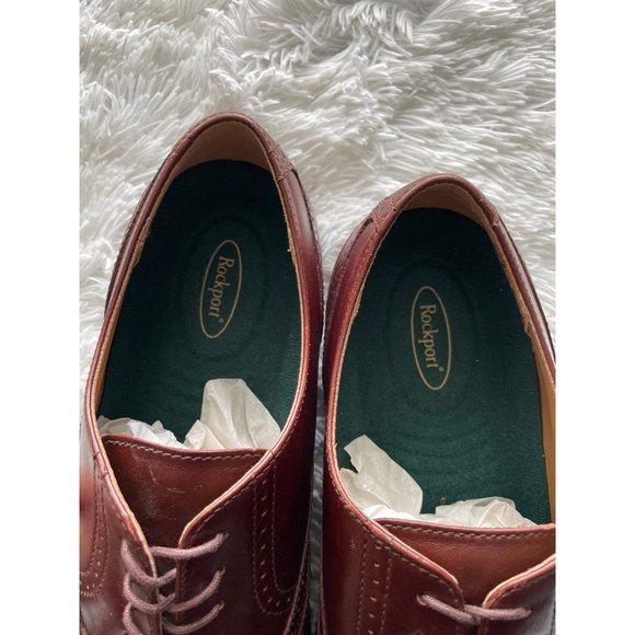 ROCKPORT NWOB Wingtip Oxford Shoe Brown Size 10W main image 6